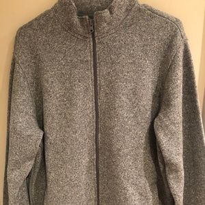 Old Navy Gray Zip Up Sweater
